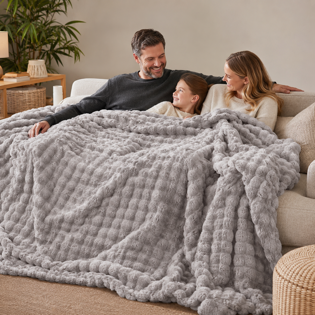 Plush Throw Blankets
