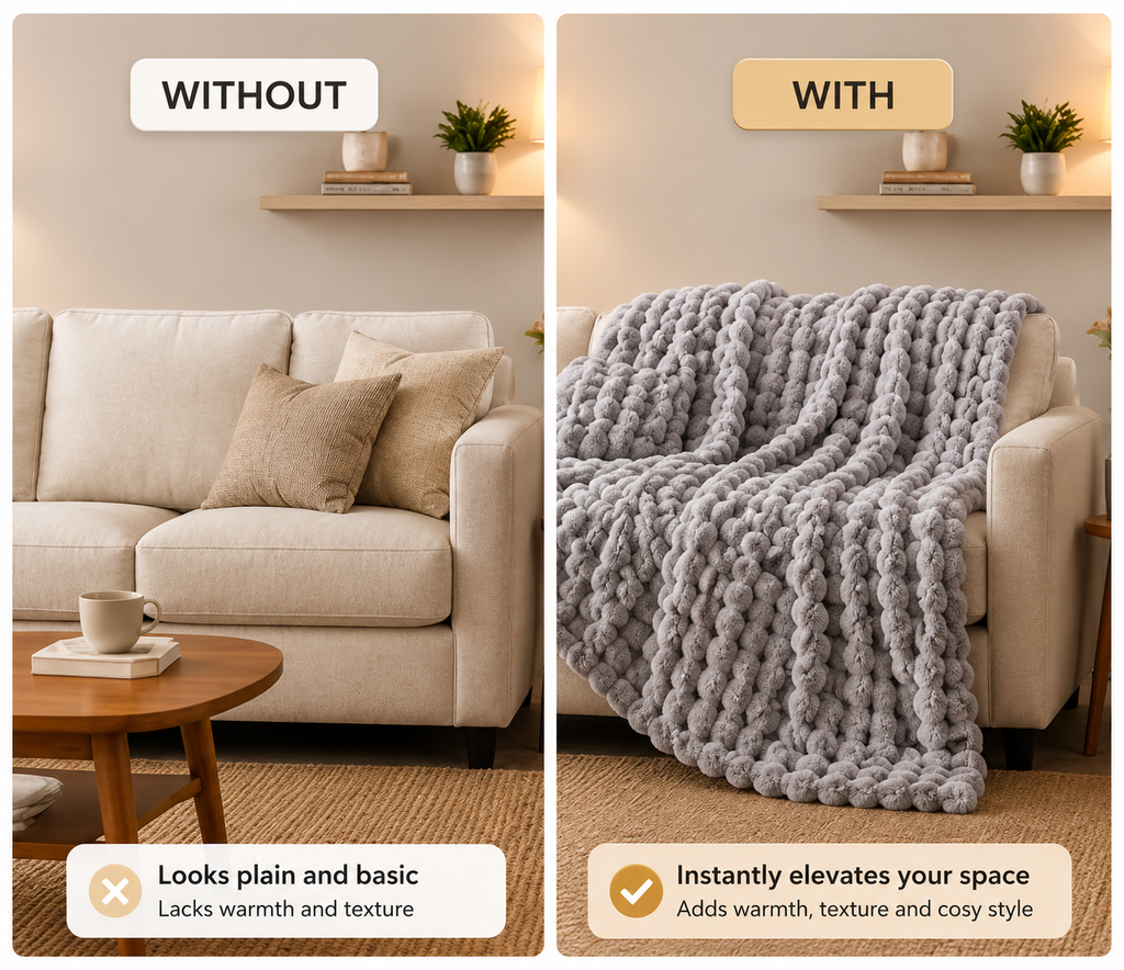 Plush Throw Blankets